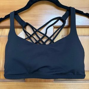 Lululemon - Racerback Bra - Black - Size 6